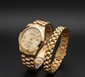 RLX Golden Watch with Golden RLX Logo Bracelet – Premium Stainless Steel Timepiece