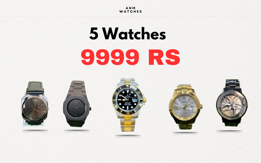 Luxury Timepiece Deal – 5 Premium Watches in One Elegant Offer!